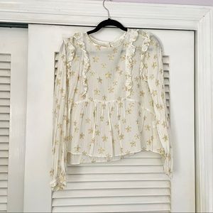 Pink Moto NYC Star Blouse